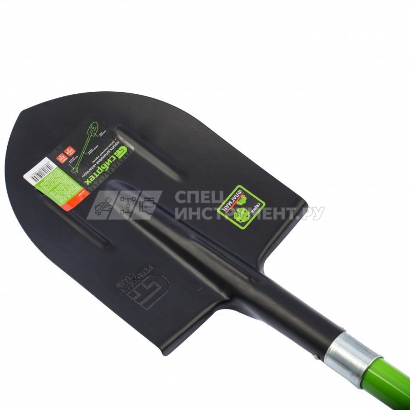 Лопата штыковая, 210х290х1150 мм, фибергласовый черенок// Сибртех