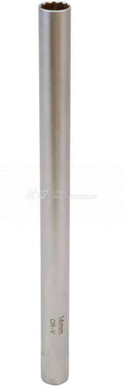 Головка для свечей зажигания супертонкая 12-гр. 3/8" 14х250мм с магнитом  "AV Steel" AV-920080