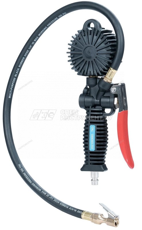 Пистолет для подкачки колес с цифровым манометром