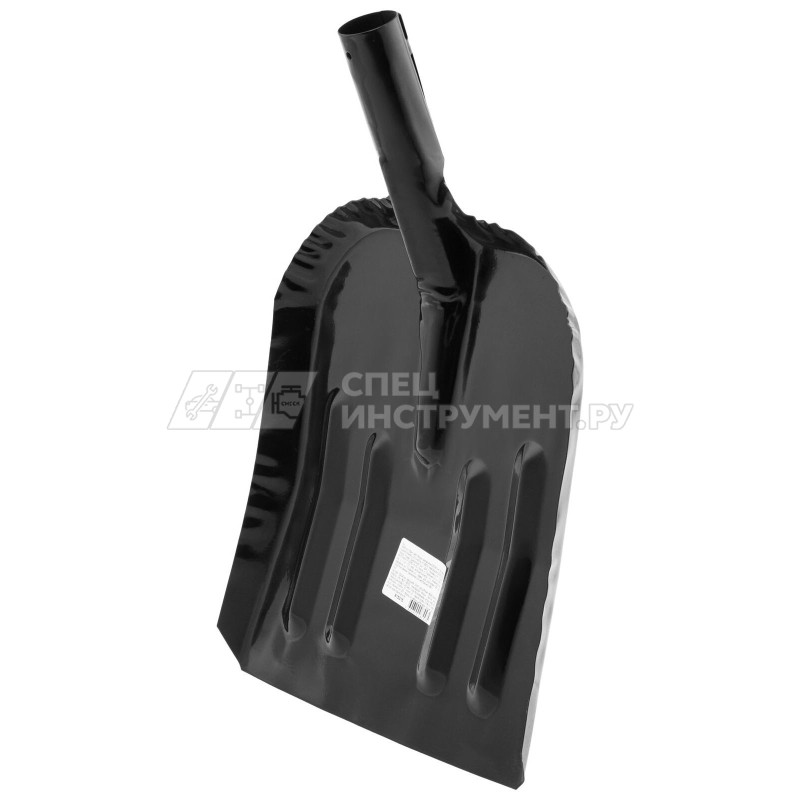 Лопата для уборки снега стальная эмалированная, 320х340 мм, без черенка// Россия