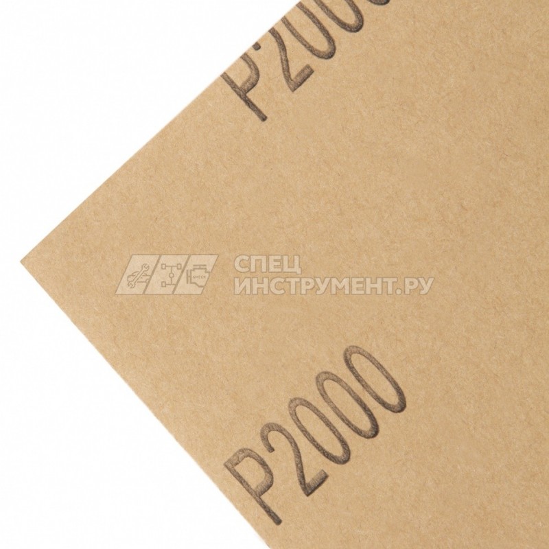Шлифлист на бумажной основе, P 2000, 115 х 280 мм, 5 шт, водостойкий// Matrix