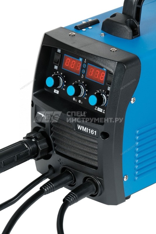 NORDBERG АППАРАТ СВАРОЧНЫЙ WMI161 инверторный MIG+MMA, 220V
