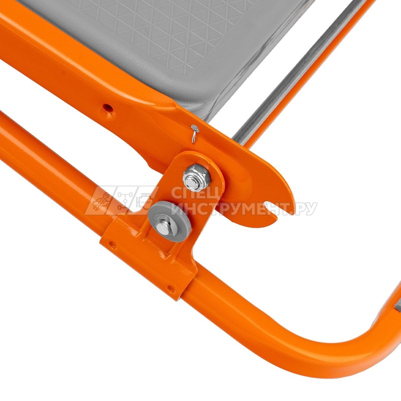 Скамейка садовая Nika, оранжевая// Россия