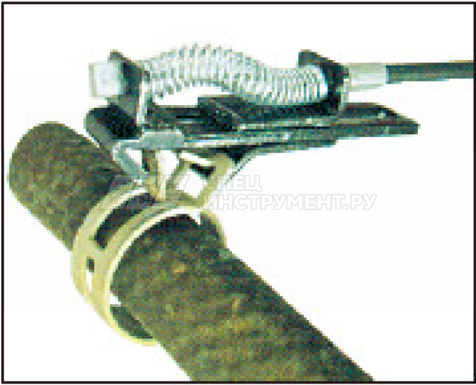 Клещи для хомутов шлангов с тросом и плавной подводкой