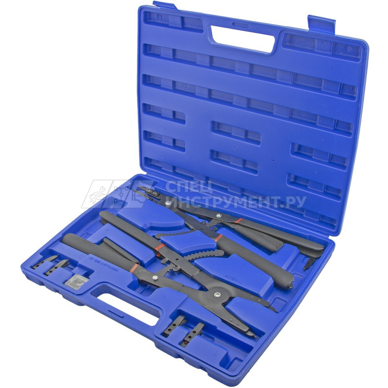 Набор съемников стопорных колец RF-912U1 16"-400мм, 2пр.,в кейсе ROCKFORCE /1