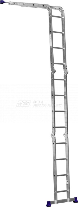 Лестница-трансформер СИБИН алюминиевая, 4х4