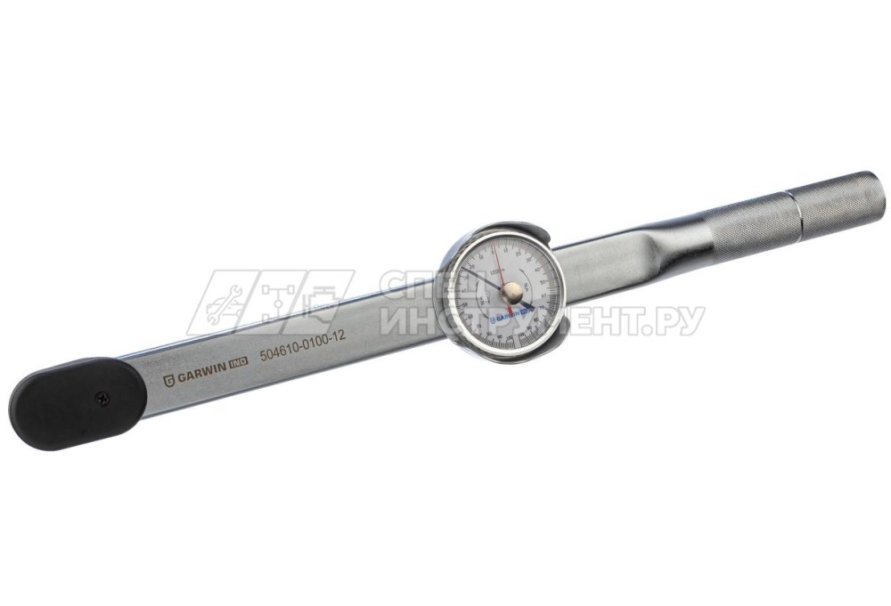 Динамометрический ключ 0-100 Нм, стрелочного типа, двусторонний, с приводным квадратом 1/2"