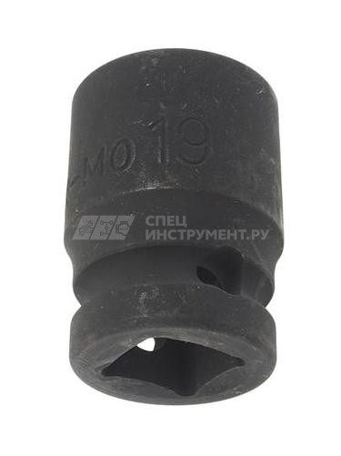 Головка торцевая ударная 12-гранная 1/2" х 19мм, длина 38мм