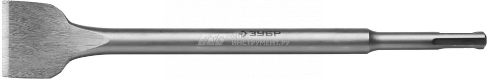 Зубило ЗУБР "МАСТЕР" SDS-Plus плоское изогнутое для перфораторов, 40х250мм