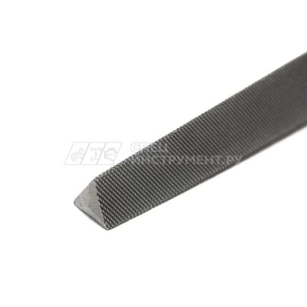 Напильник трехгранный 10"-250мм, на пластиковом держателе