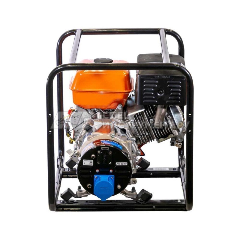 Генератор ABE 5500 RUN (max.5.5кВт, 230В) бензин+газ, увеличенный бак 13л