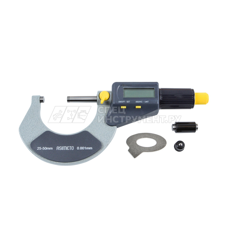 Микрометр цифровой 0,001 мм, 50—75 мм