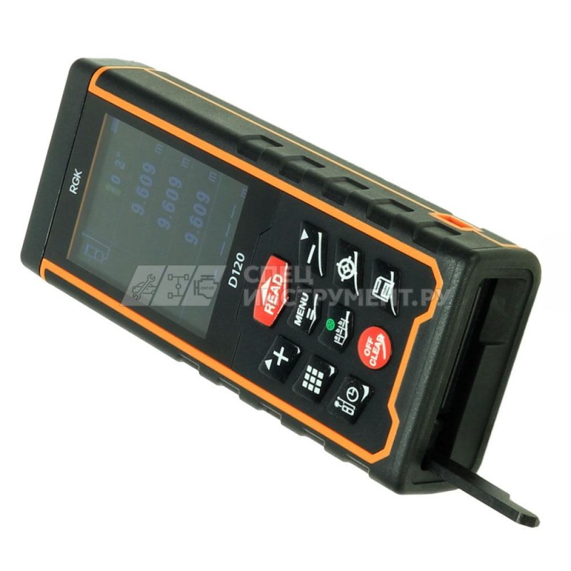 Лазерный дальномер RGK D120 С ПОВЕРКОЙ