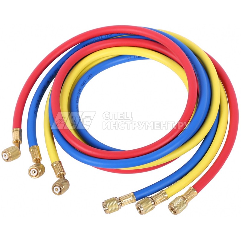 Шланг заправочный для фреона 1,8 м (в компл. 3 шт)