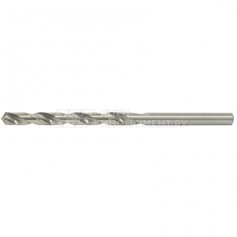 Сверло по металлу, 11,0 х 195 мм, полированное, удл., HSS, 5 шт. цил. хв.
