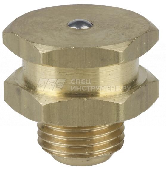 Плоская пресс-масленка T1/B, 16 mm, G 1/8''-Me-VA-SK-SW 15-SKK, Edelstahlkugel