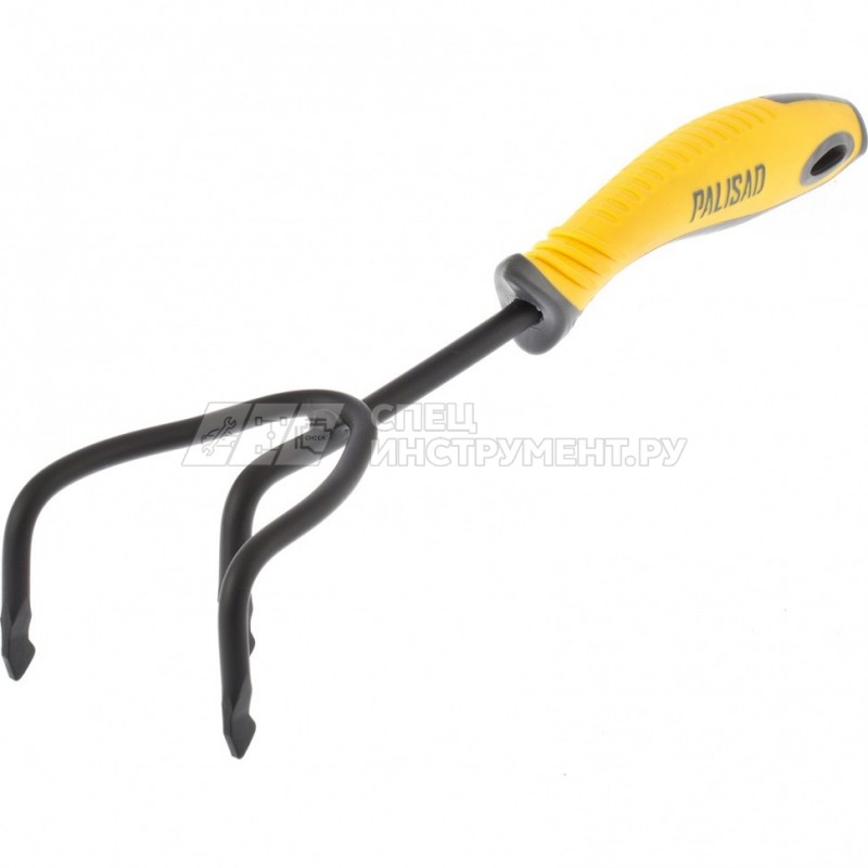 Рыхлитель 3-зубый, двухкомпонентная рукоятка LUXE// Palisad