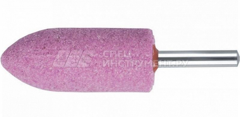 Шарошка абразивная, конус удлиненный, 19 x 60 x 6 мм, F46, 3 шт.