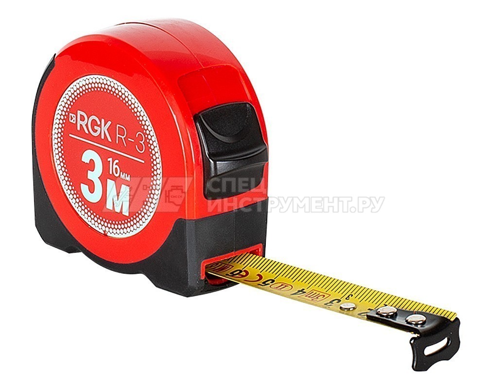 Измерительная рулетка RGK R-3 С ПОВЕРКОЙ