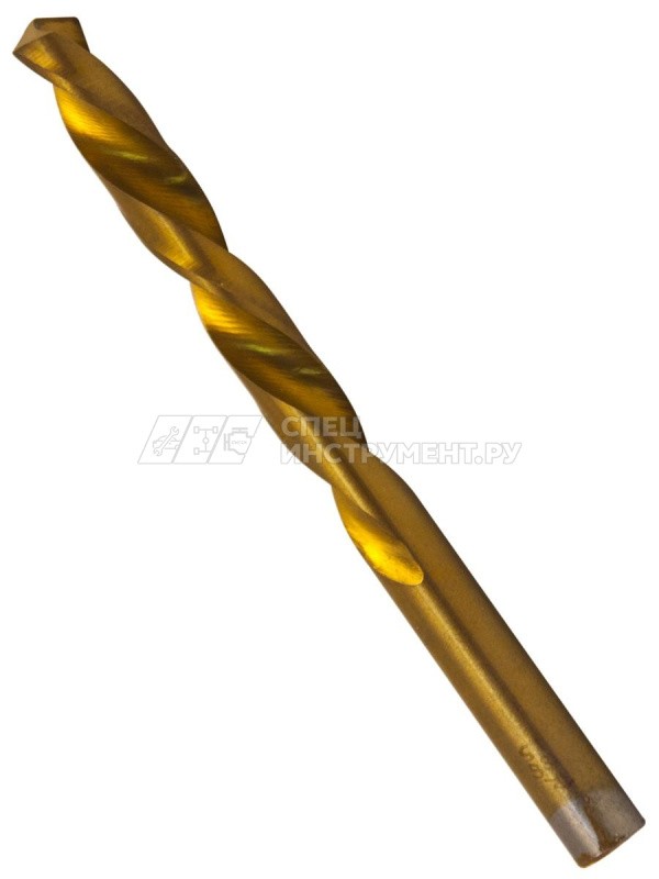 Сверло спиральное по металлу HSS TiN в блистере, d7.0 мм