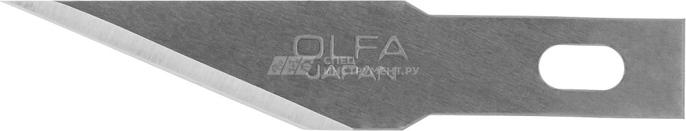 Лезвие OLFA перовое для AK-1, 11х6х0,45мм, 25шт
