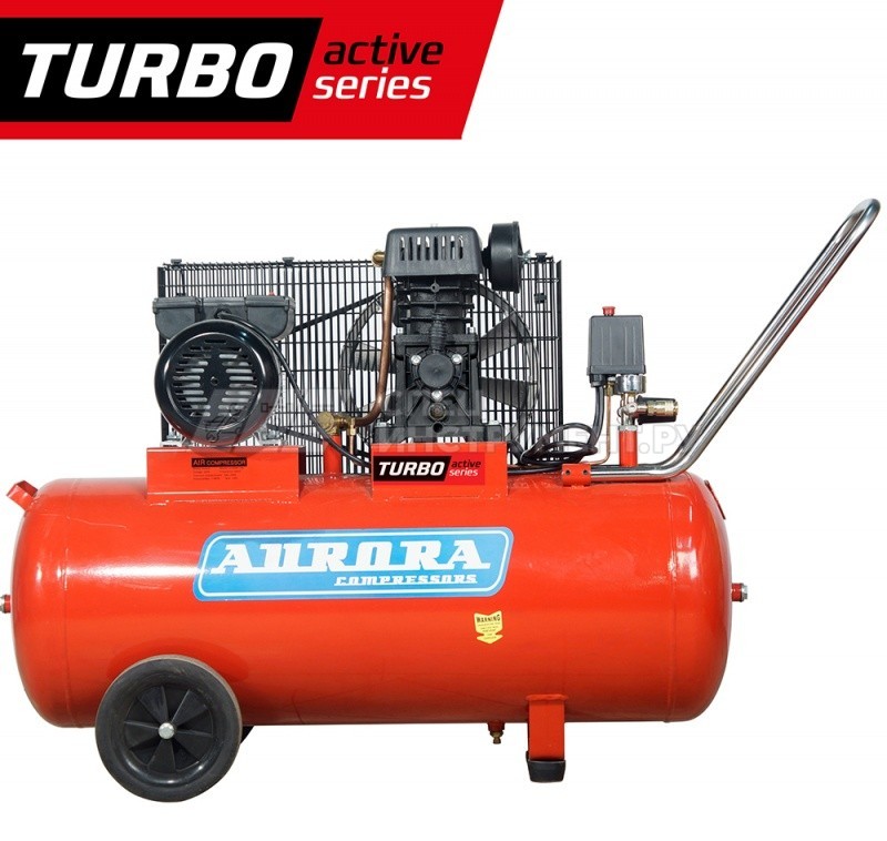 Компрессор STORM-100 TURBO active design  (100л, 360л/мин, 2,2кВт, 10бар, 220В)