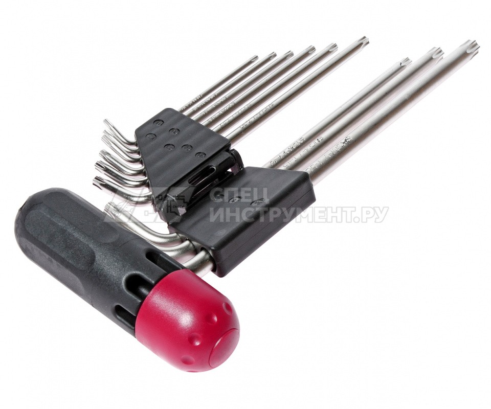 Набор ключей TORX с отверстием T10H-T50H 9пр.