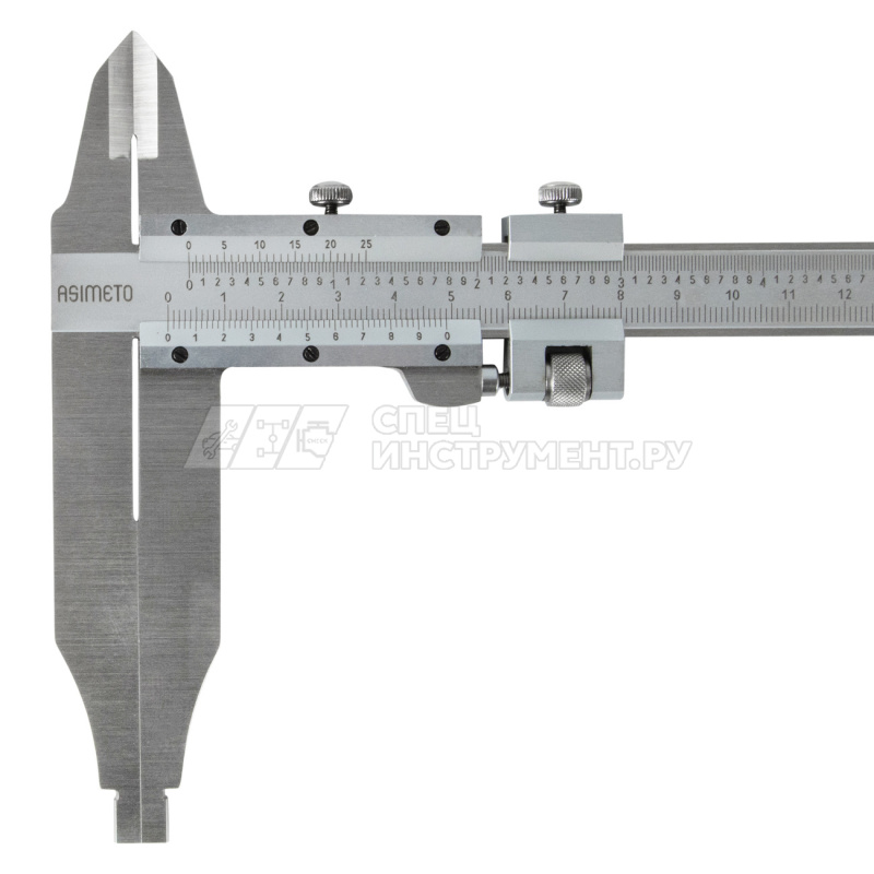 Штангенциркуль нониусный 0,02 мм, 0-500 мм, подвижная рамка сборная
