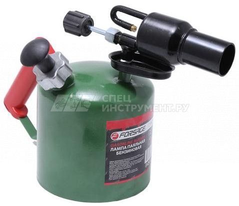 Лампа паяльная бензиновая в комплекте с аксессуарами и ремкомплектом (емкость 2л)
