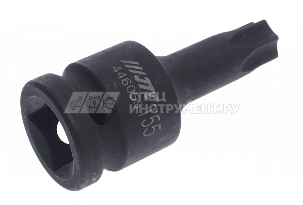 Головка торцевая ударная TORX 1/2" T-55, диаметр 25, L-60мм