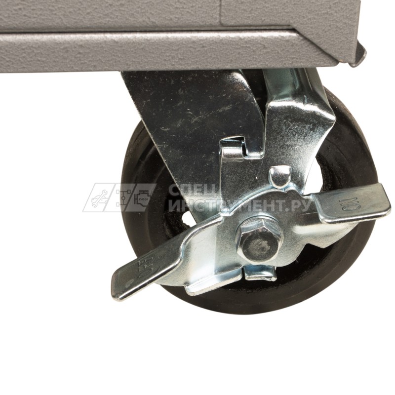 Тележка инструментальная, 5 полок, сине-серая