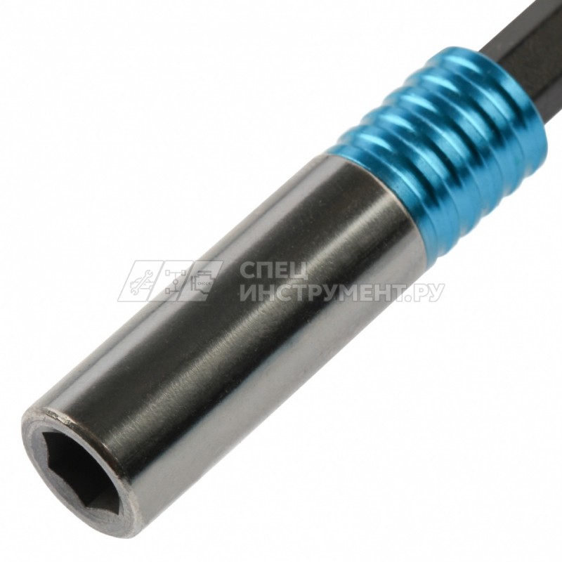 Адаптер для бит с двойным держателем и магнитом, 65мм, 1/4"