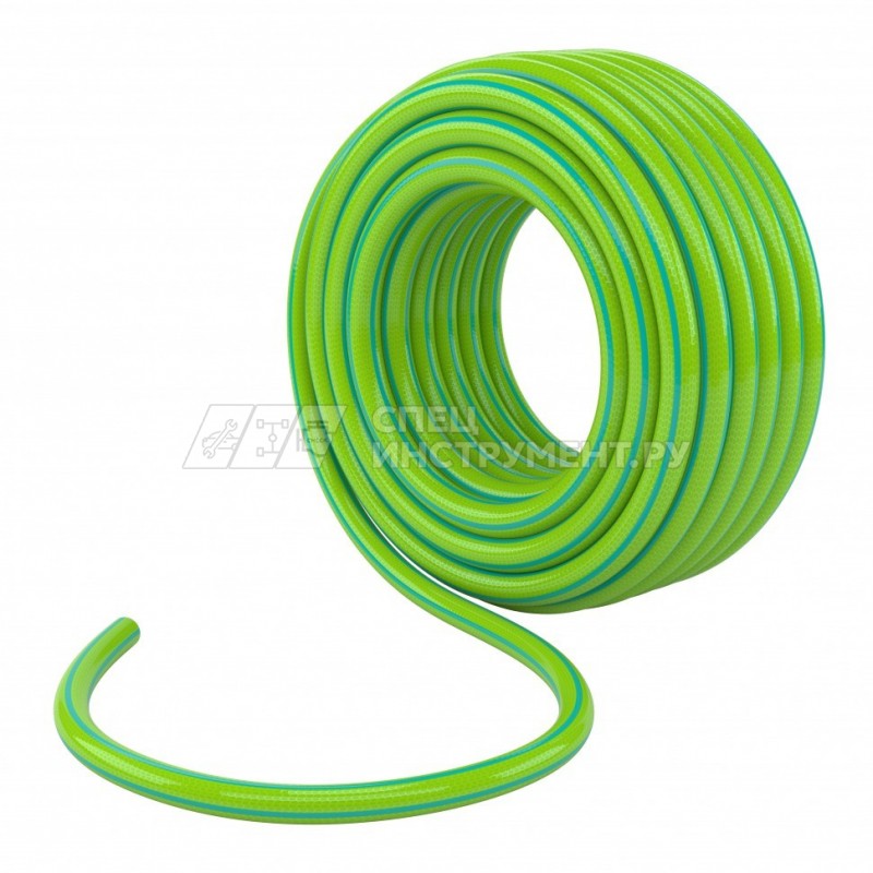 Шланг поливочный армированный 3 слойный 1/2", 25м, LUXE