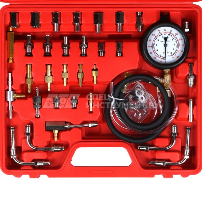 Набор для измерения давления в системе впрыска топлива бензиновых двигателей