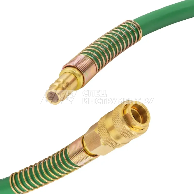 Шланг резиновый воздушный армированный с фитингами 10мм x 16мм x 20м