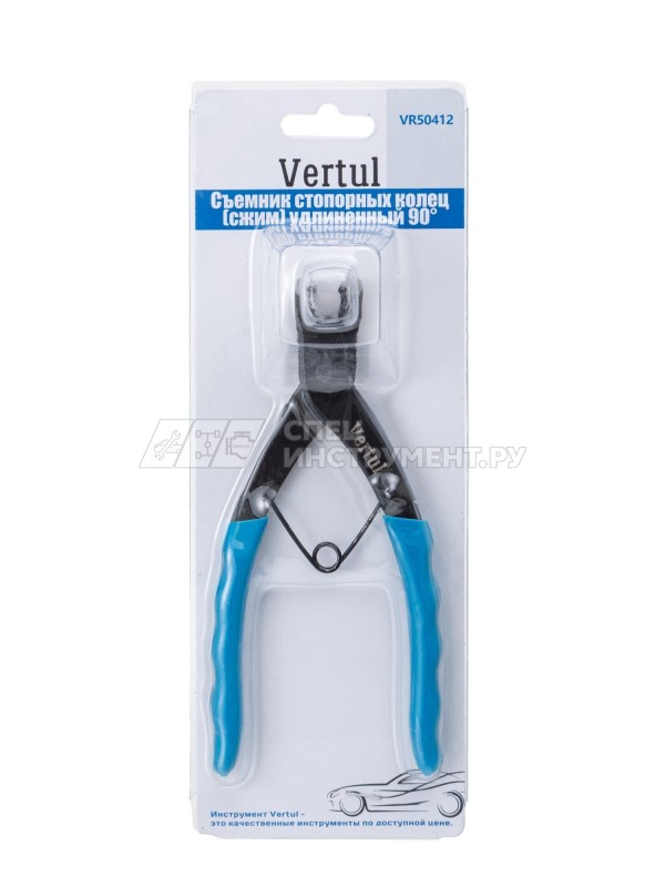 VR50412 Съемник стопорных колец (сжим) удлиненный 90°