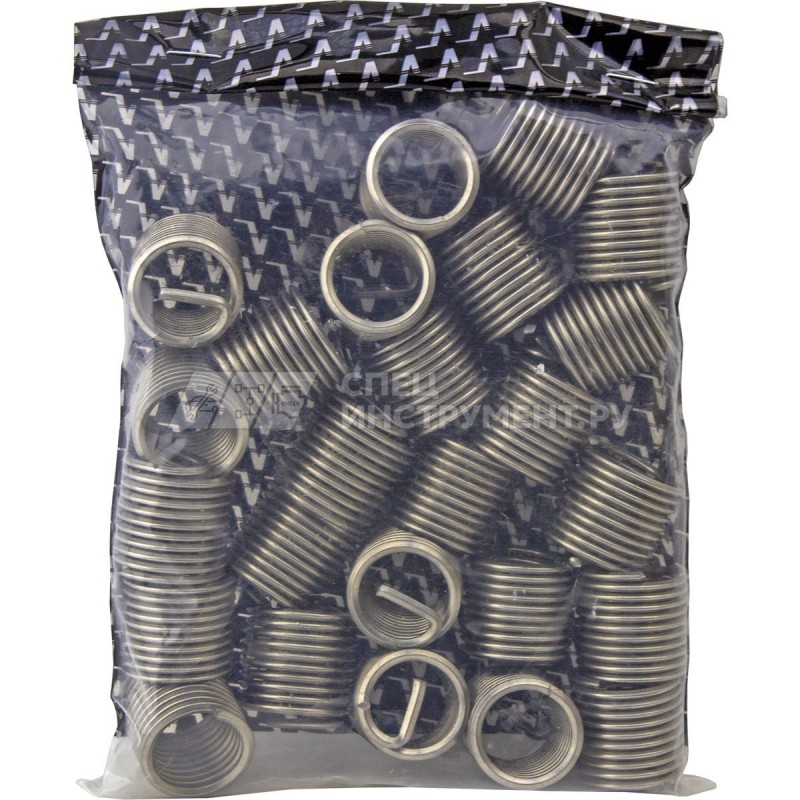 Набор V-COIL резьбовых вставок M18x1,5, 1,0xD, DIN 8140, 6H, тип S, 25 штук