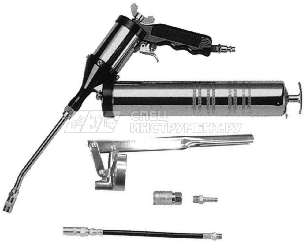 Пневматический нагнетатель консистентных смазок, 6 предметов