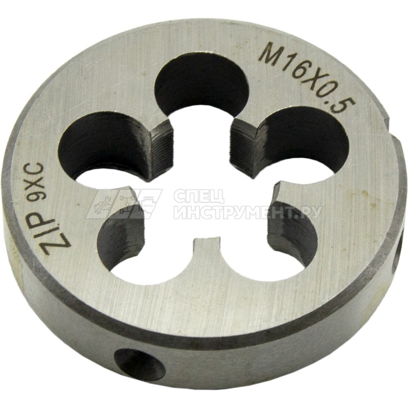 Плашка М16x0.5, сталь 9ХС