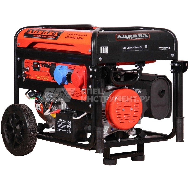 Генератор AGE 10500 DSX эл.вольтметр(мах 8,5кВт эл.ст 220/380V)