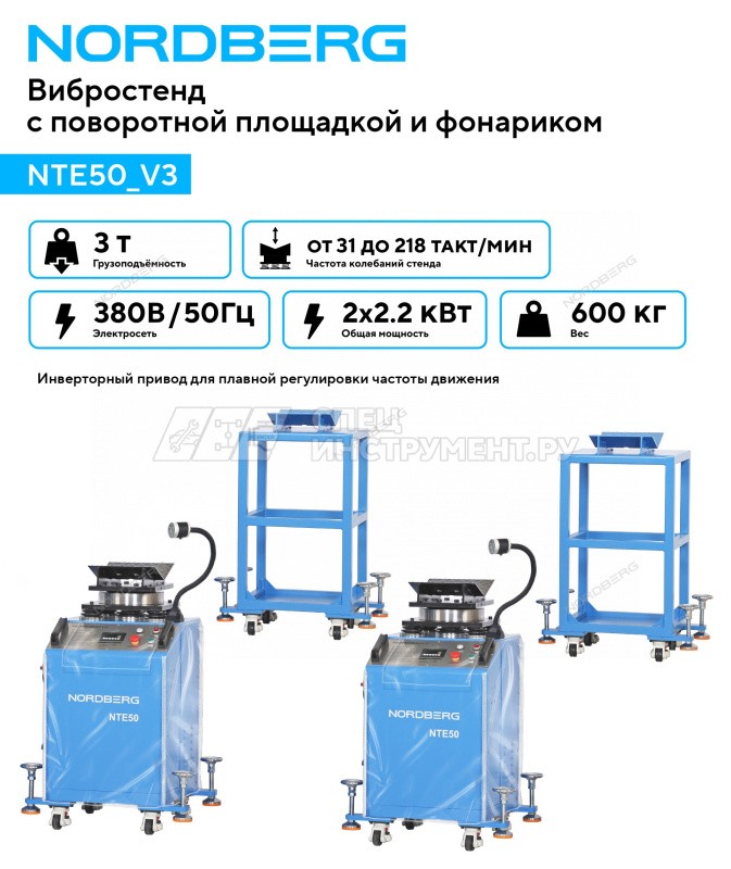 Люфт-детектор для диагностики подвески с поворотной площадкой и фонариком