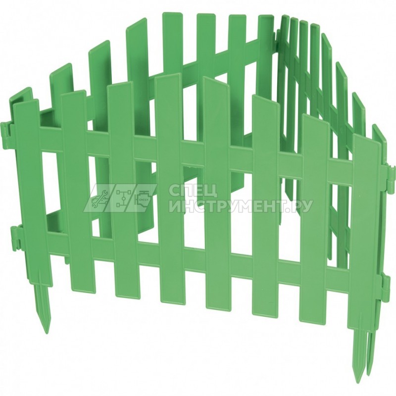 Забор декоративный "Марокко", 28 х 300 см, зеленый, Россия