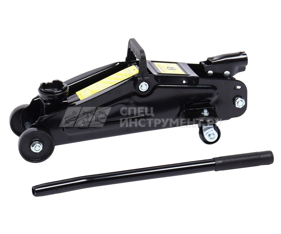 Домкрат гидравлический ER-82106 подкатной 2т (выс.подъема 130-330мм) ЭВРИКА