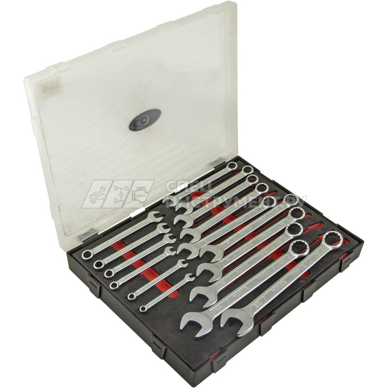 Набор комбинированных ключей 6-22 мм, 16 предметов