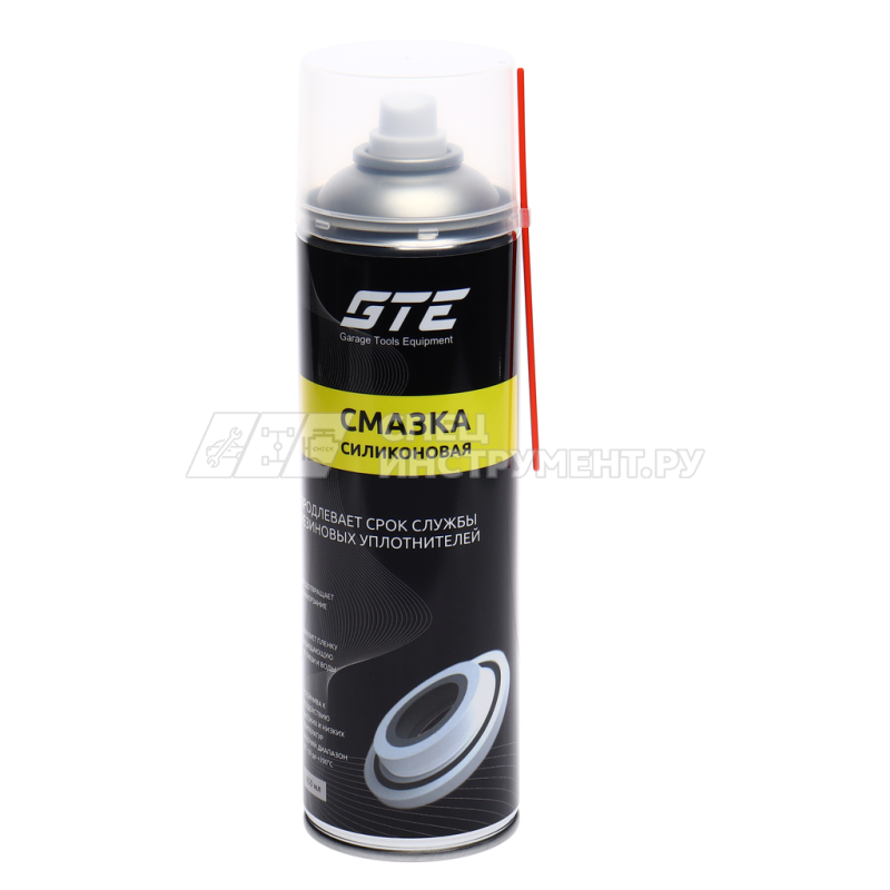 Смазка силиконовая 650мл аэрозоль GTE