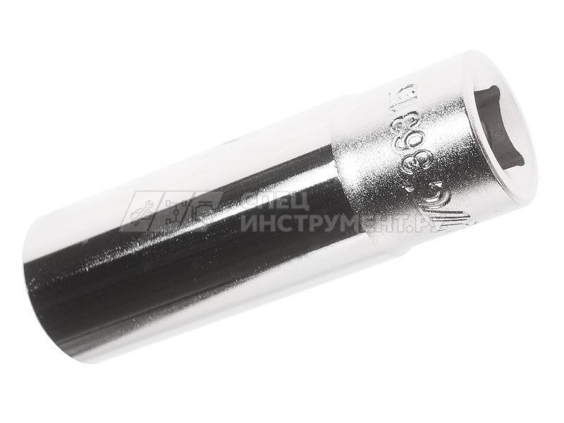 Головка глубокая 6-гранная 3/8" 15мм, длина 63мм