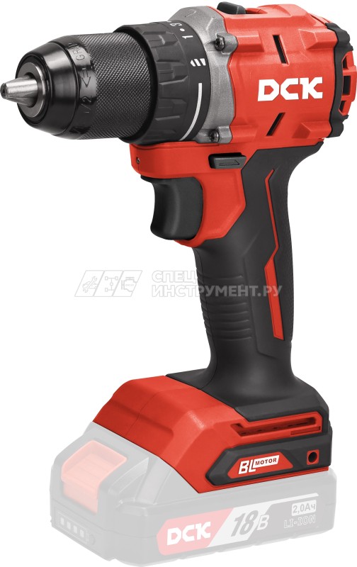 Дрель-шуруповерт аккум бесщеточная ударная DCK KDJZ2060i(TYPE Z) 18В, 60Нм, без АКБ и З/У