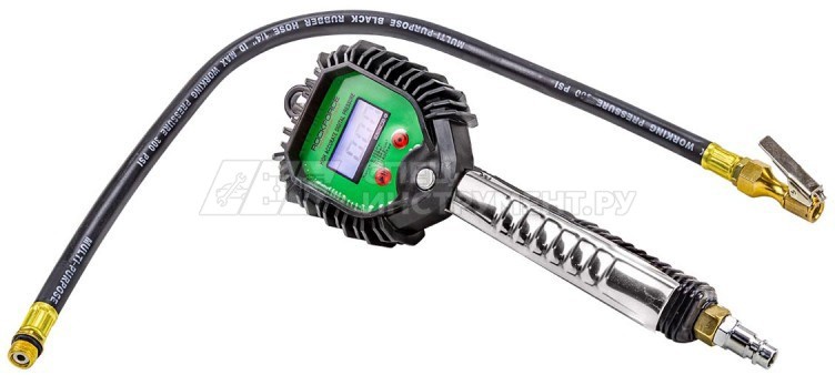 Пистолет для подкачки шин с цифровым манометром