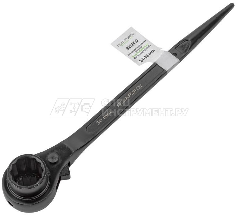 Ключ трещоточный ступичный усиленный 24-30мм