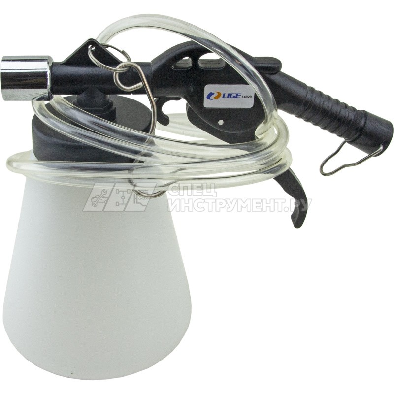 Пневматический насос для замены тормозной жидкости 750мл., бочок 1л, 6-12кг/см² LG-14020 LIGE
